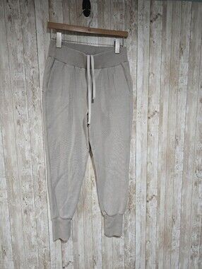 Varley Amberlay Gray Joggers Athleisure Minimalist S